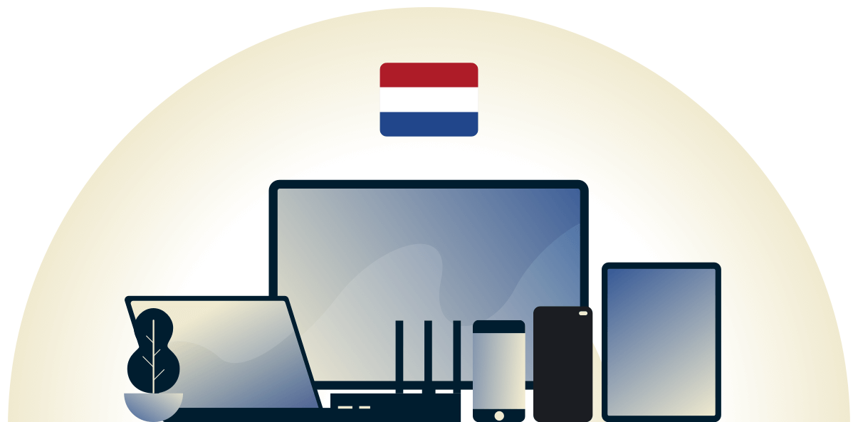 Nederlandse VPN beschermt een verscheidenheid aan apparaten.